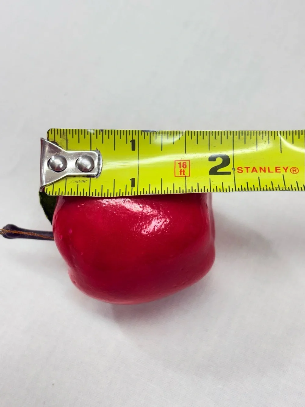 Vintage Red Apple Holiday Craft Ornaments - Lot of 16